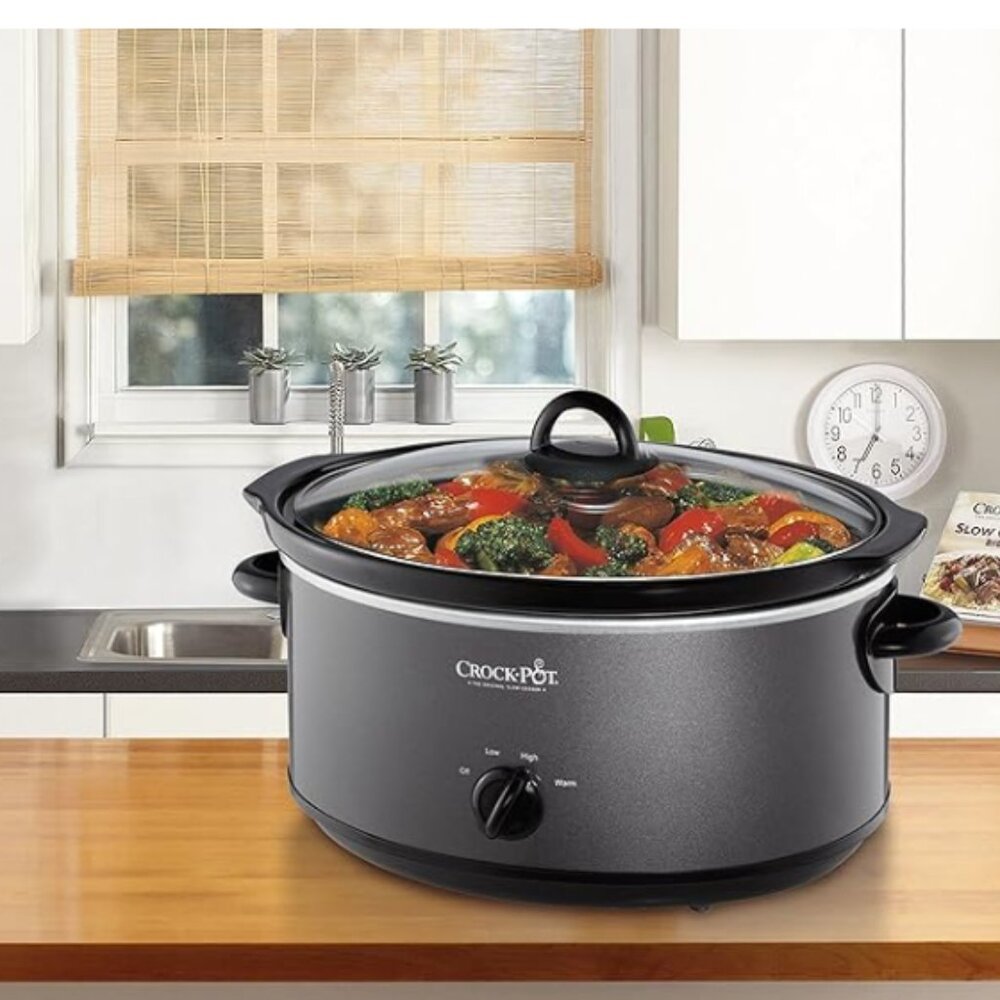 NEW! Crockpot® Manual 8-Quart Slow Cooker